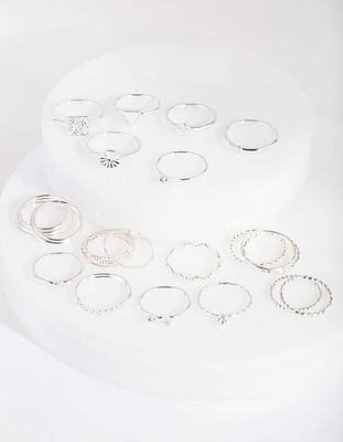 Silver Diacut Ring 26-Pack