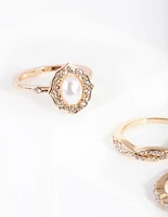 Gold Classic Engagement Ring Pack