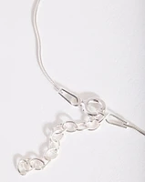 Sterling Silver Fine Snake Chain Bracelet