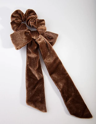 Velvet Scarf Scrunchie