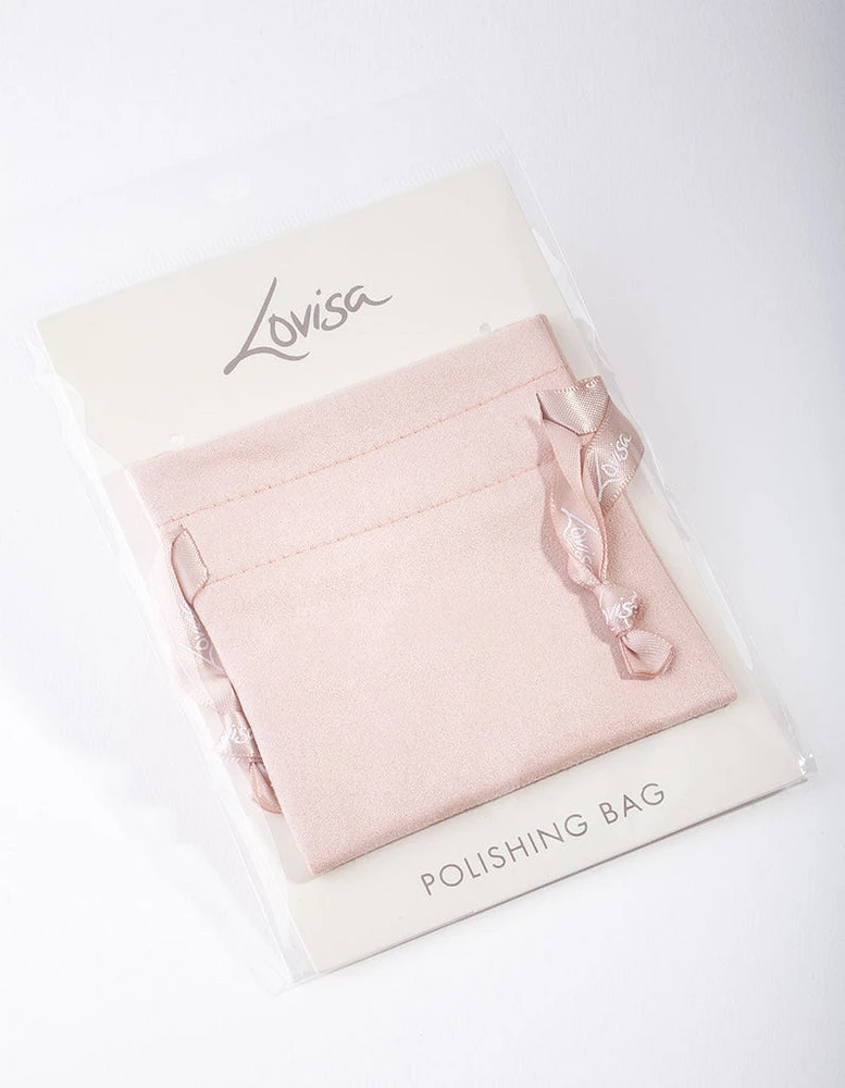 Blush Pink Polishing Bag