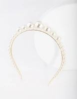 Pearl Grad Ball Headband