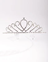 Silver Princess Tiara Crown