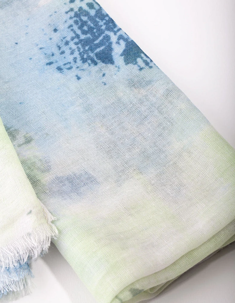 Watercolour Print Scarf