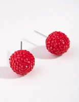 Ball Stud Earrings