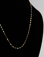 9ct Gold Forzantina Chain Necklace