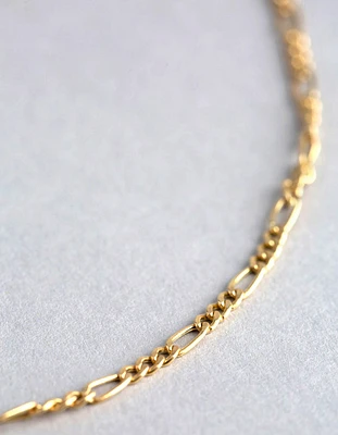 9ct Gold Figaro Chain Necklace
