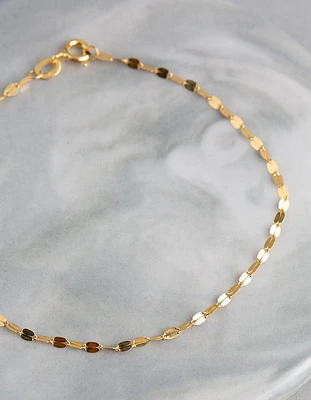 9ct Gold Forzantina Chain Bracelet