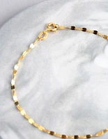 9ct Gold Forzantina Chain Bracelet