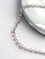 Sterling Silver Rolo Chain Bracelet