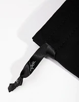 Black Polishing Cloth Bag