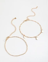 Gold Jingly Bracelet Pack