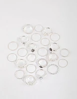 Silver Cupid Ring 24-Pack