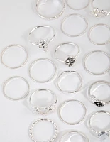 Silver Cupid Ring 24-Pack