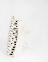 White Marble Butterfly Claw
