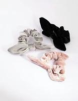 Velvet Bunny Scrunchie Pack