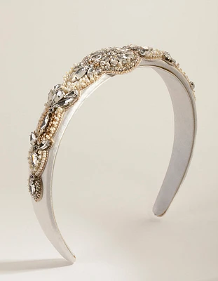 Mixed Pearl Detail Alice Band