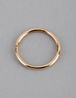 9ct Gold Polished 8mm Nose Ring