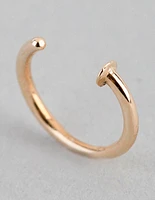 9ct Gold Mini Nail Open Nose Ring