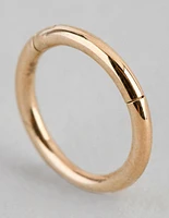 9ct Gold Polished 6mm Clicker Ring