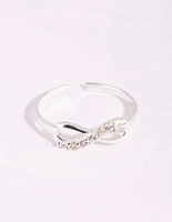 Sterling Silver Infinity Ring