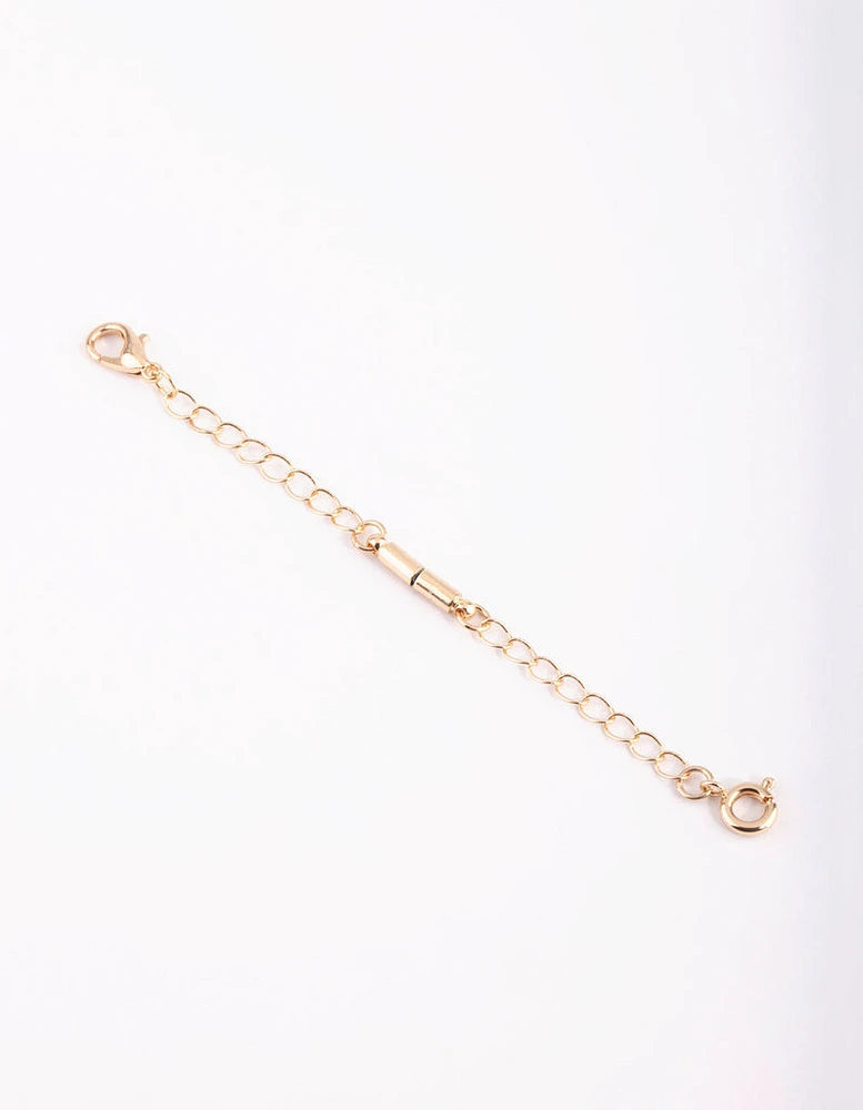 Gold Magnetic Necklace Extender