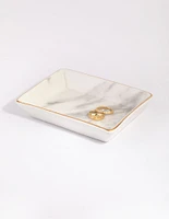 Rectangular Ceramic Trinket Tray