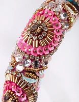 Beaded Diamante Alice Band