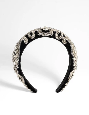 Embellished Diamante Detail Alice Band