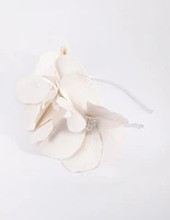 White Petal Headband