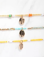 Bright Beaded Friendship Bracelet Pack