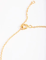 Gold Plated Baguette Bracelet