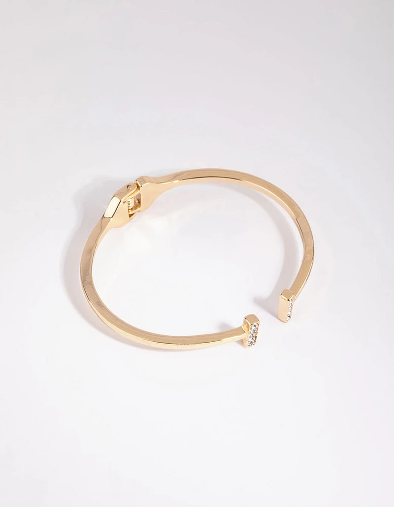 Gold Hinge Bracelet