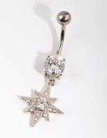 Titanium Star Belly Bar