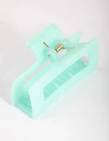 Mint Hair Claw Clip