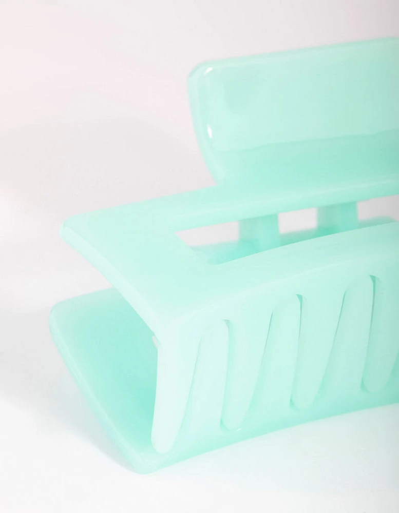 Mint Hair Claw Clip