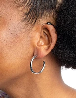 Surgical Steel Hoop Earrings