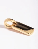 Gold Plated Mini Tag Charm