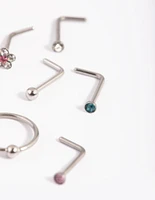 Surgical Steel Daisy Nose Studs