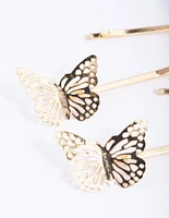 Kids Butterfly Hair Pins