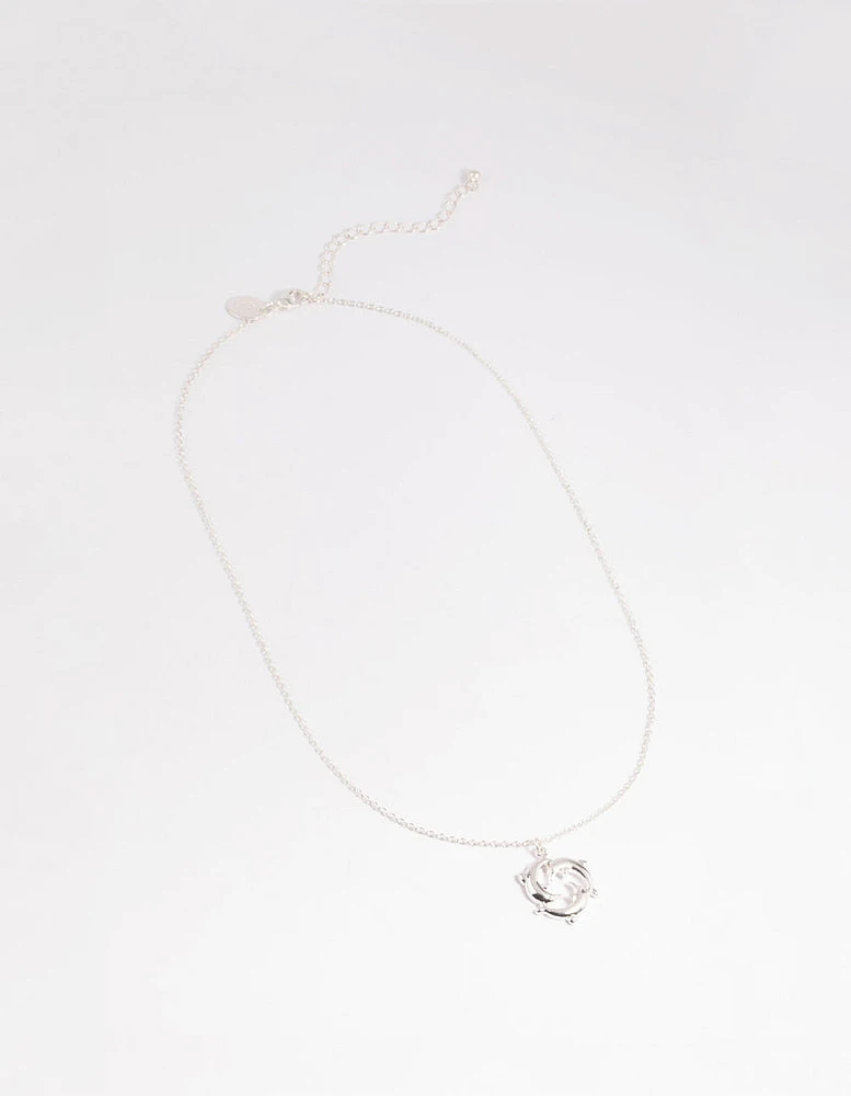 Silver Dolphin Necklace