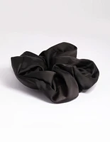 Large Black Scrunchie