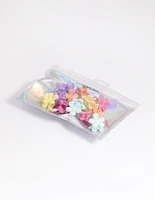Kids Mini Flower Claw Clip Pack