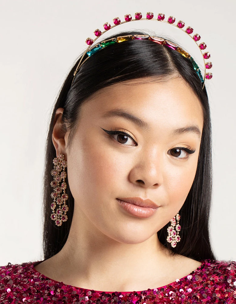 Embellished Jewelled Halo Headband