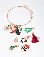 Kids Gold Make Your Own Christmas Bracelet