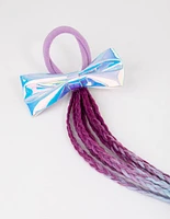 Kids Faux Multi Braid Hair Tie