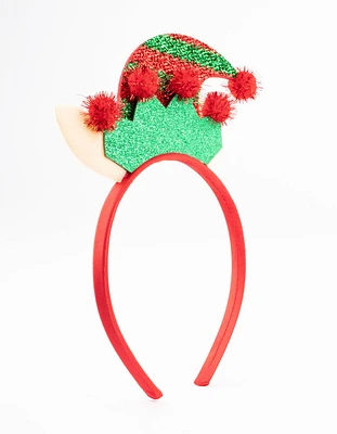 Kids Fabric Elf Hat Headband