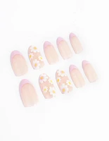 Flower Press On Nails