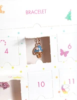 Kids Rose Gold Charm Bracelet 12-Day Advent Calendar