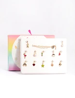 Kids Gold Charm Bracelet 12-Day Advent Calendar